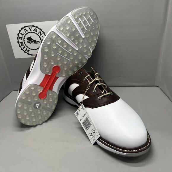 Adidas MC Z-Traxion White/Brown Golf Men\'s Shoes IG0910 Size 12 NEW main image 10